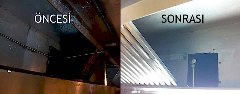 Yağlı kanal ızgara temizliği